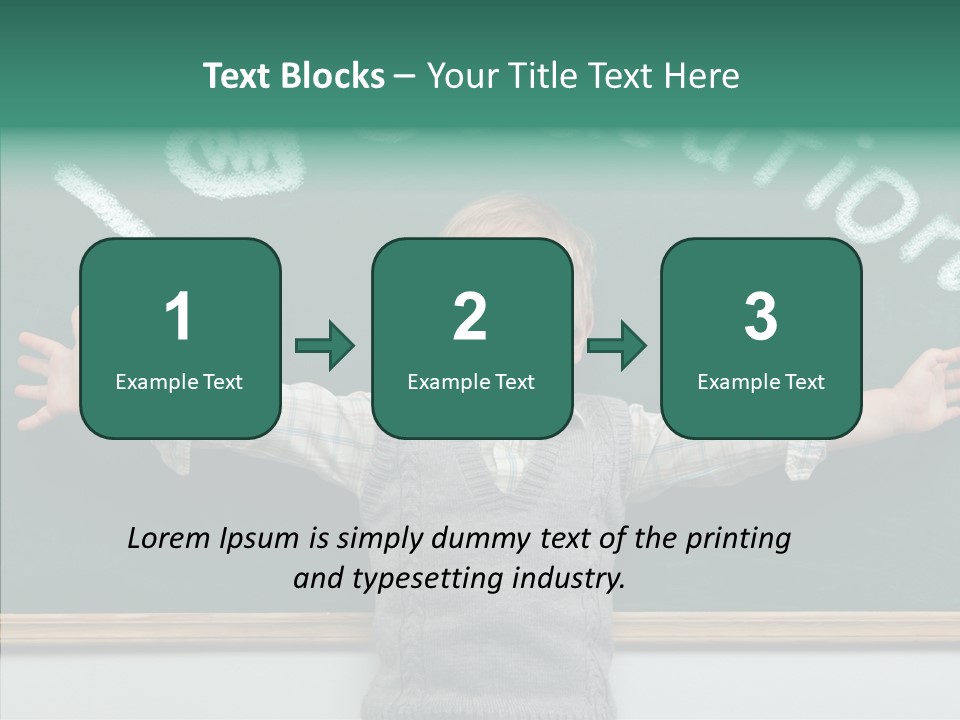 Concept Caucasian Think PowerPoint Template