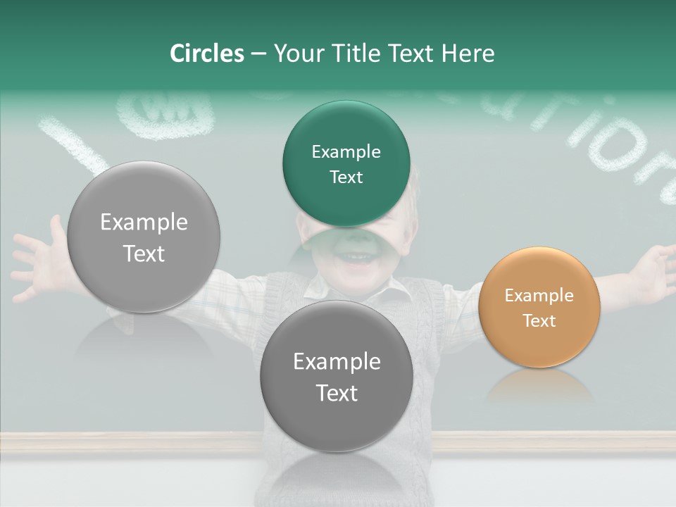 Concept Caucasian Think PowerPoint Template