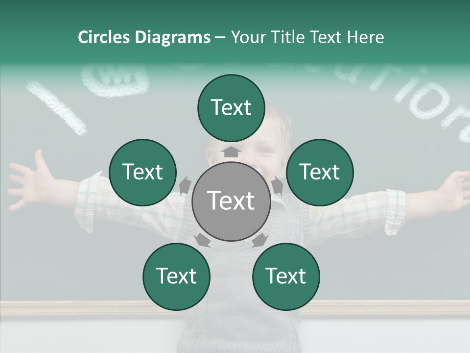 Concept Caucasian Think PowerPoint Template