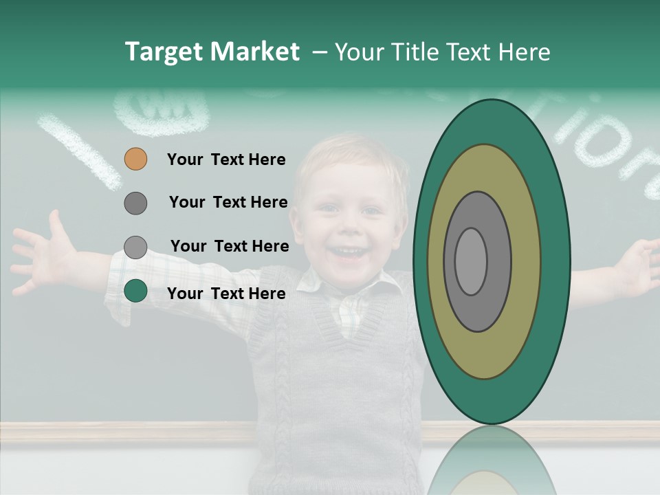 Concept Caucasian Think PowerPoint Template