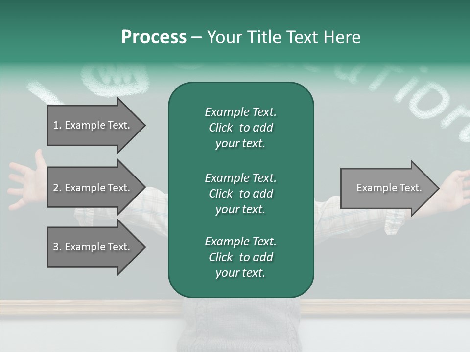 Concept Caucasian Think PowerPoint Template