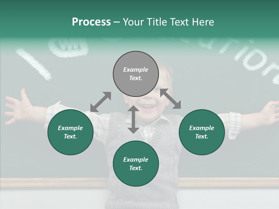 Concept Caucasian Think PowerPoint Template