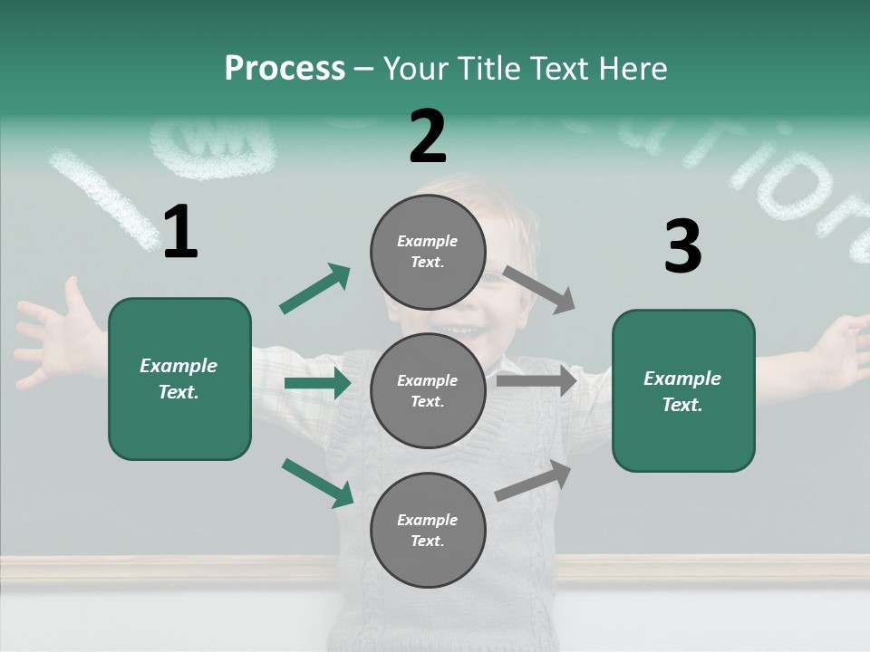 Concept Caucasian Think PowerPoint Template