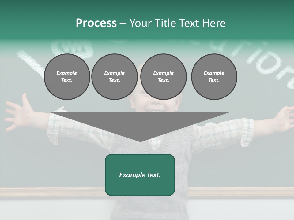 Concept Caucasian Think PowerPoint Template