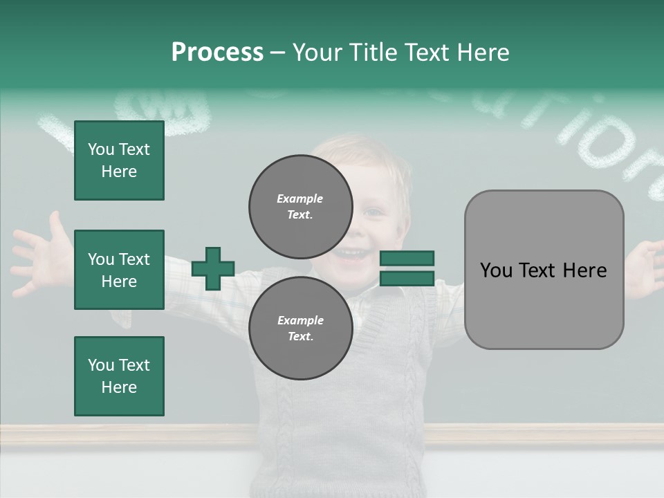 Concept Caucasian Think PowerPoint Template