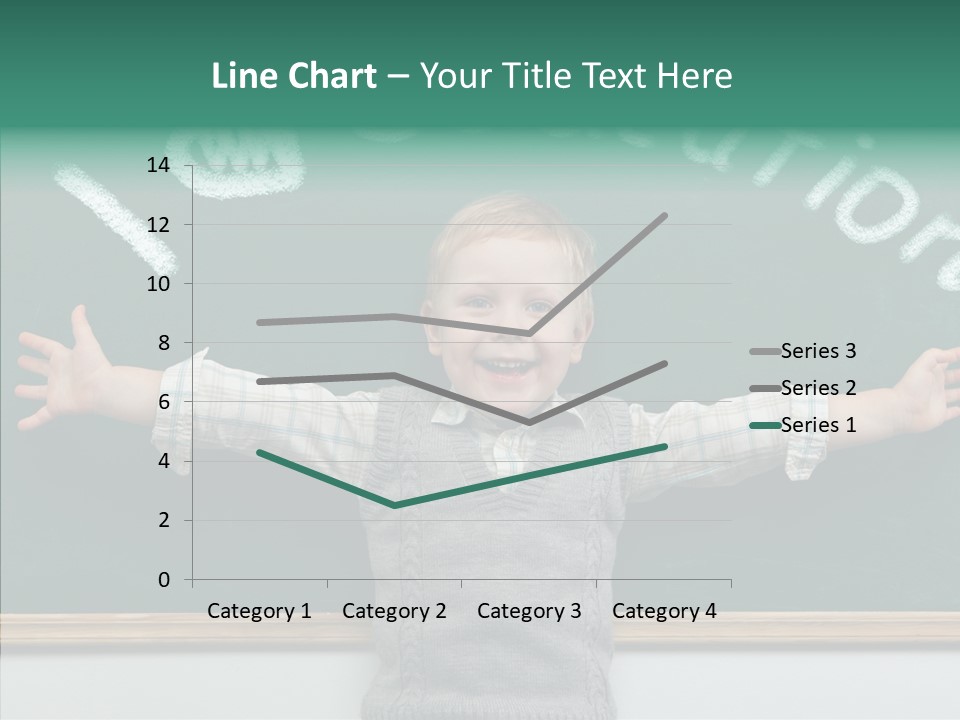 Concept Caucasian Think PowerPoint Template