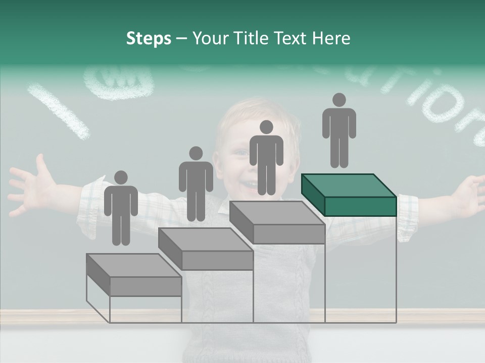 Concept Caucasian Think PowerPoint Template