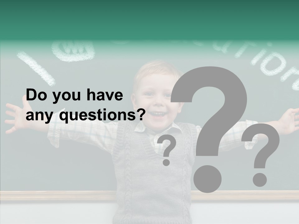 Concept Caucasian Think PowerPoint Template