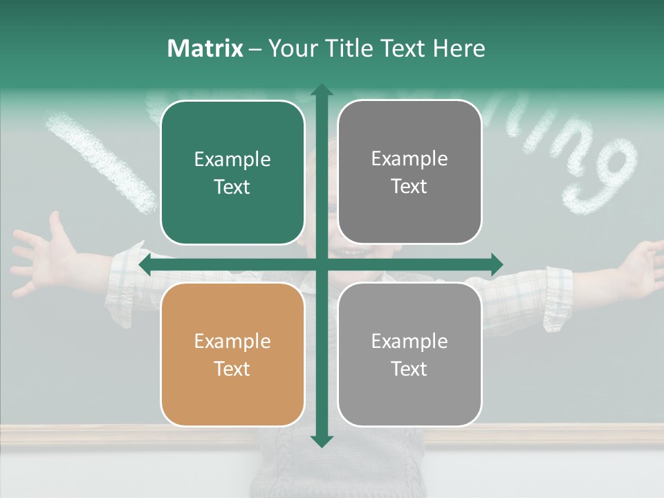 Picture Intelligent Education PowerPoint Template