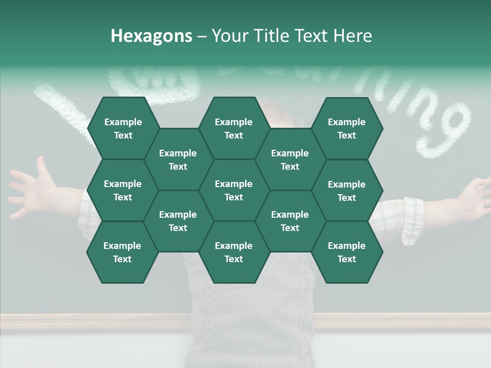 Picture Intelligent Education PowerPoint Template