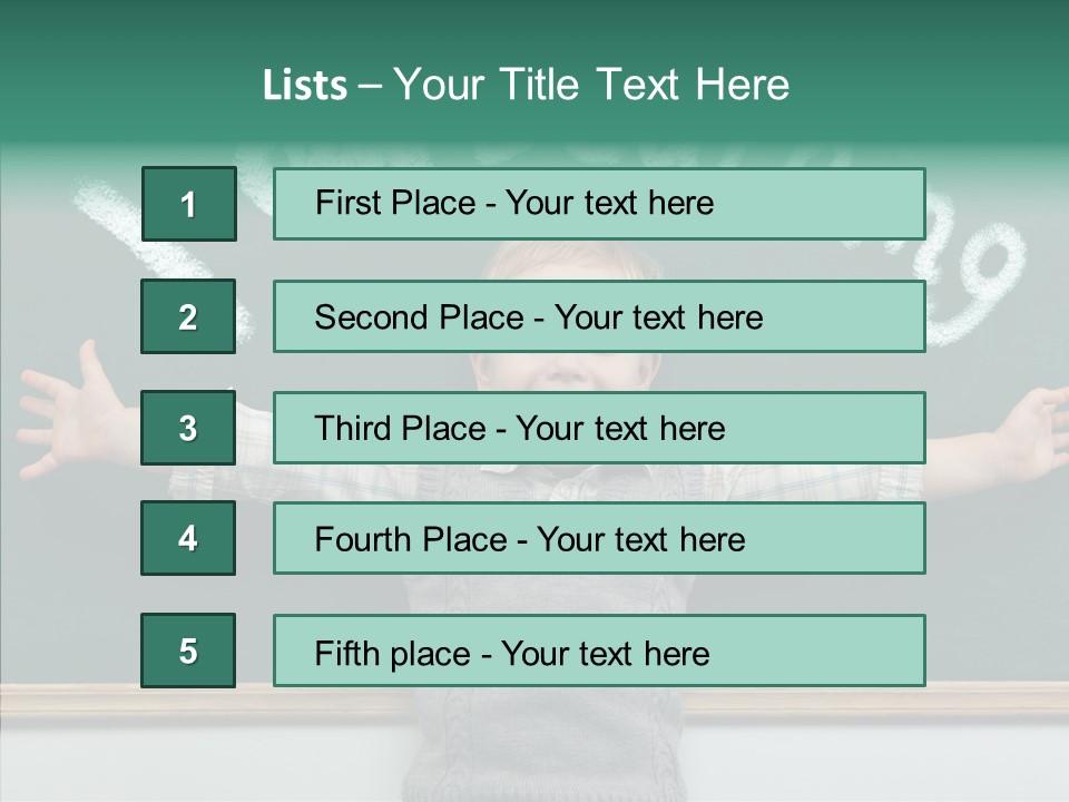 Picture Intelligent Education PowerPoint Template