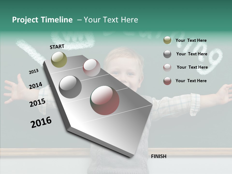 Picture Intelligent Education PowerPoint Template