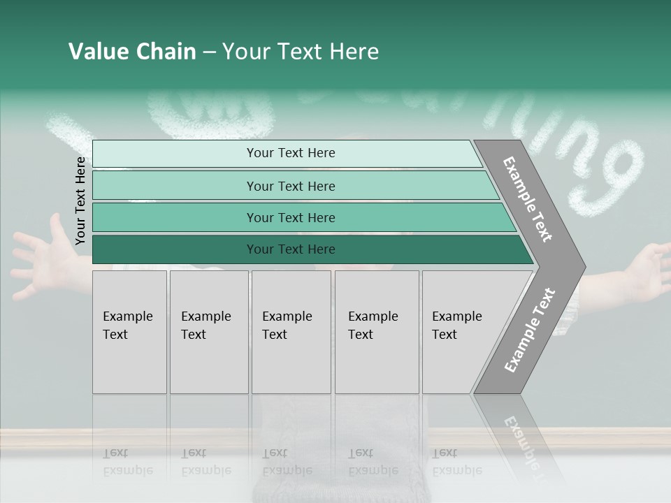 Picture Intelligent Education PowerPoint Template