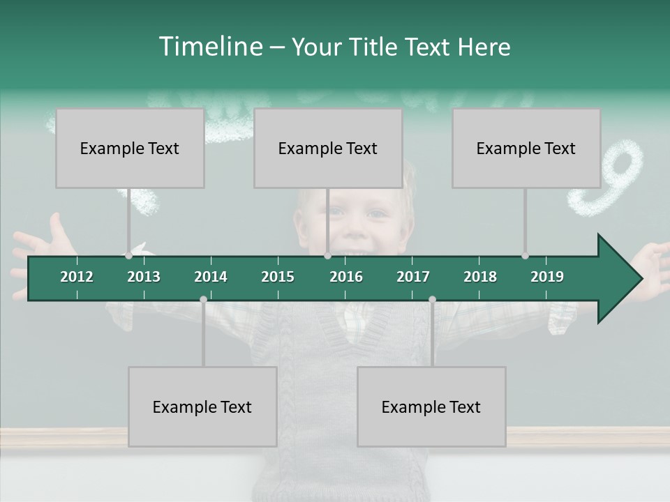 Picture Intelligent Education PowerPoint Template