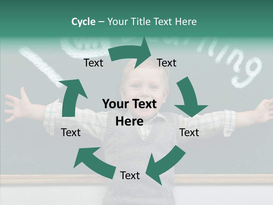 Picture Intelligent Education PowerPoint Template