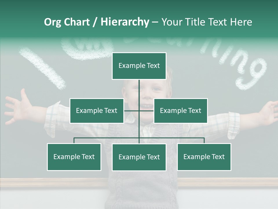 Picture Intelligent Education PowerPoint Template
