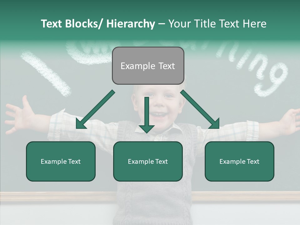 Picture Intelligent Education PowerPoint Template