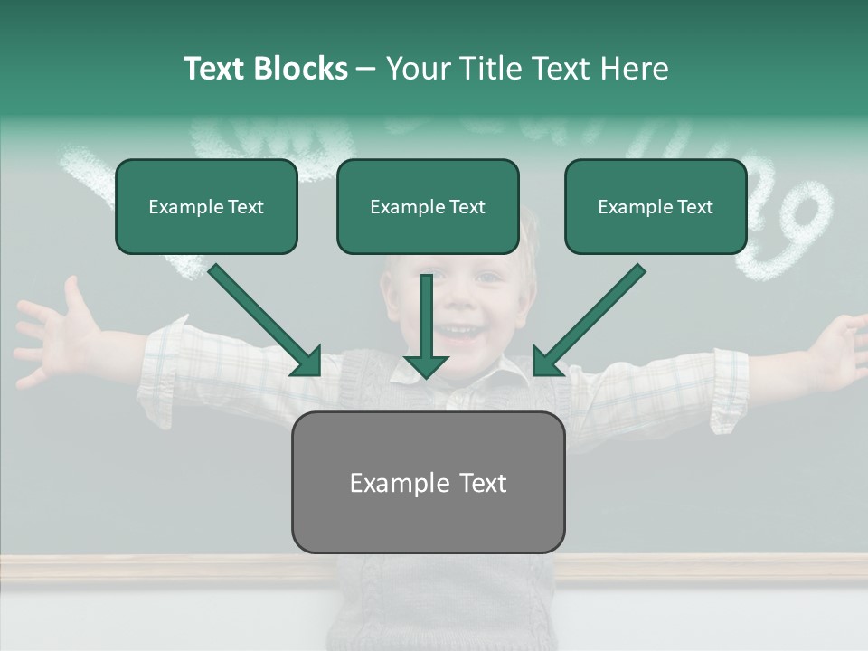 Picture Intelligent Education PowerPoint Template
