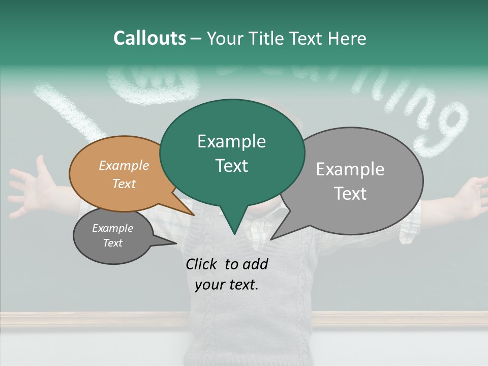 Picture Intelligent Education PowerPoint Template