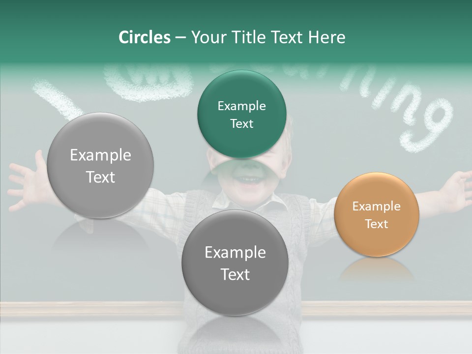 Picture Intelligent Education PowerPoint Template