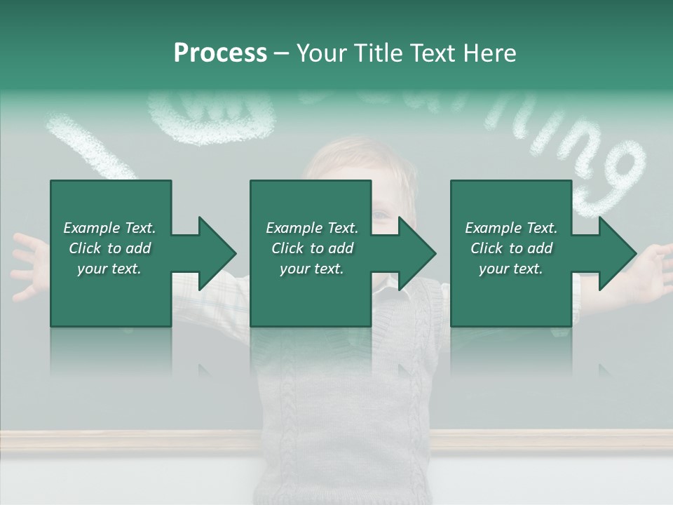 Picture Intelligent Education PowerPoint Template