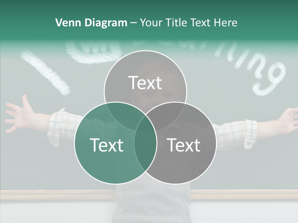 Picture Intelligent Education PowerPoint Template