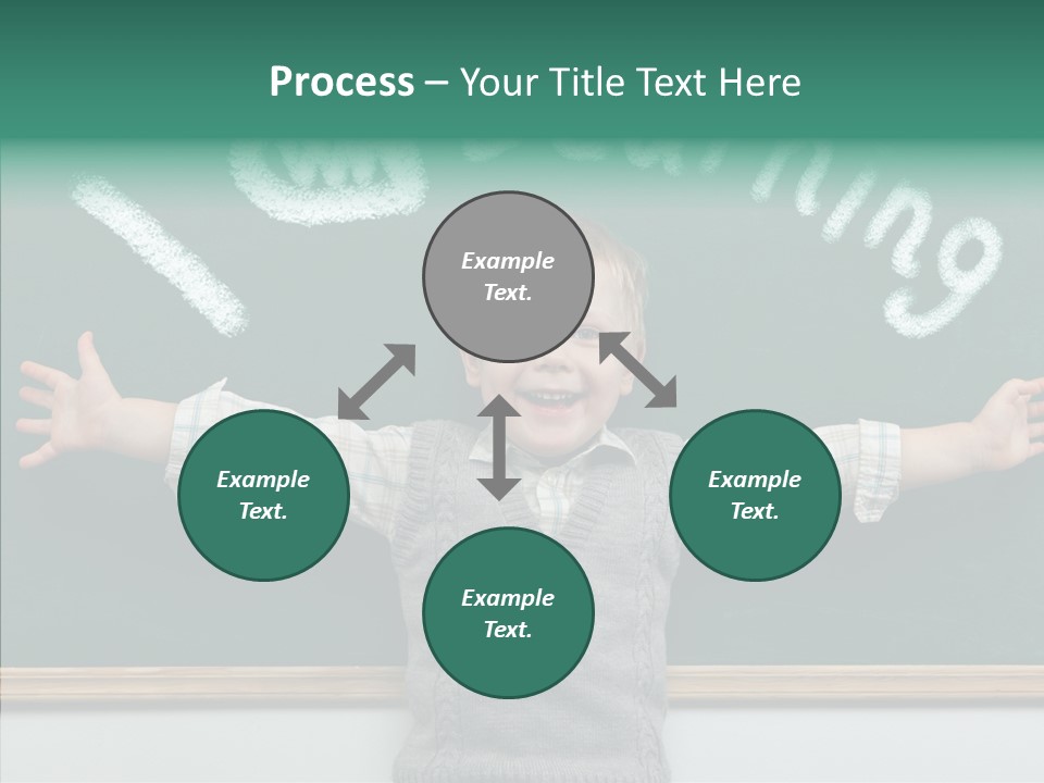 Picture Intelligent Education PowerPoint Template