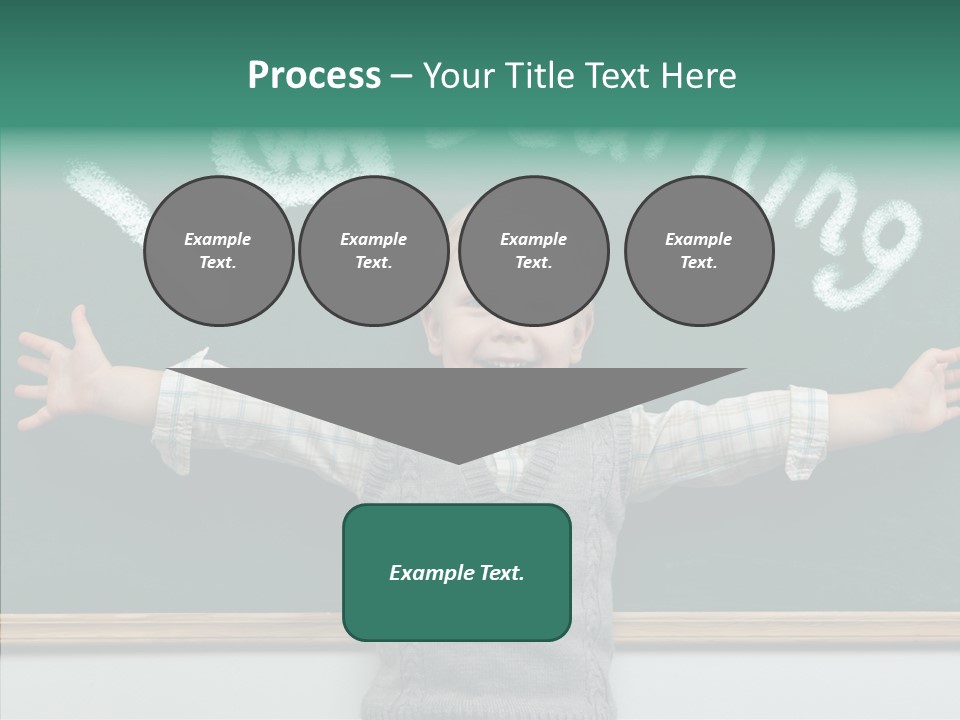 Picture Intelligent Education PowerPoint Template