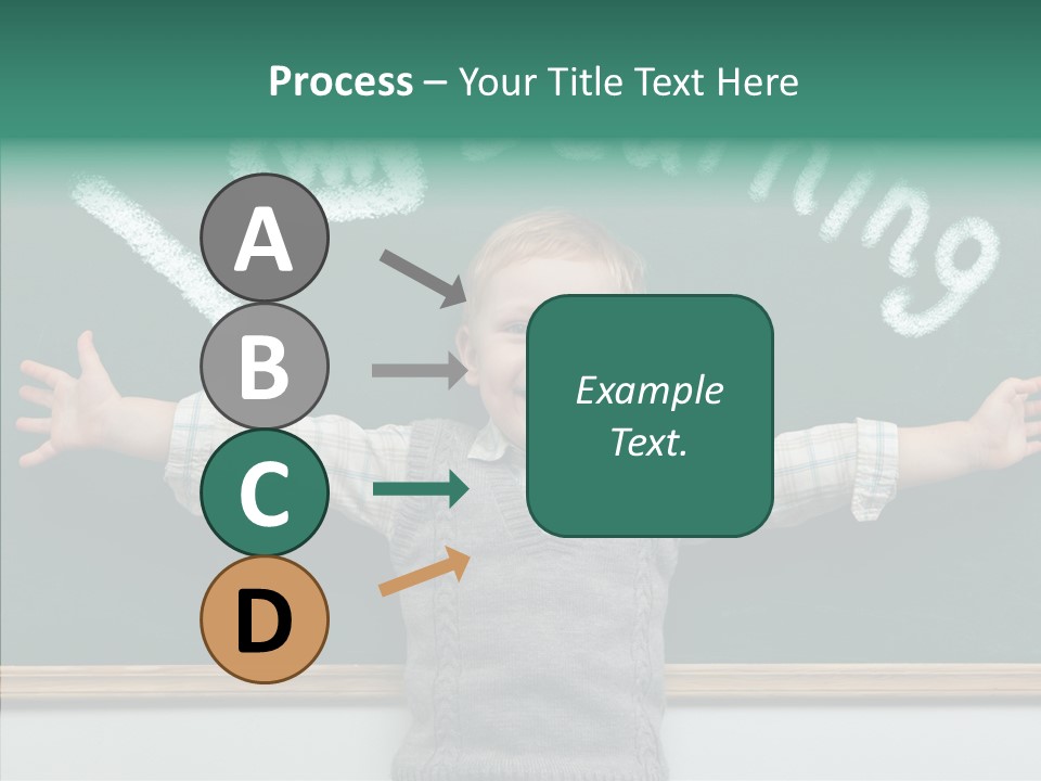 Picture Intelligent Education PowerPoint Template
