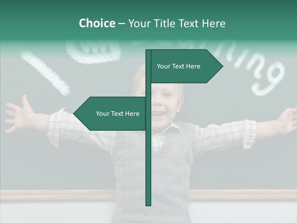 Picture Intelligent Education PowerPoint Template