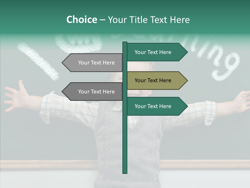 Picture Intelligent Education PowerPoint Template
