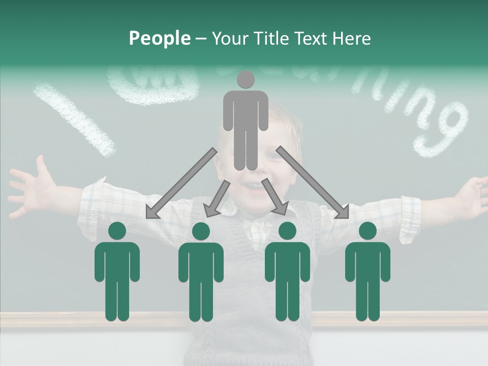 Picture Intelligent Education PowerPoint Template