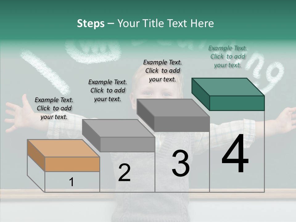 Picture Intelligent Education PowerPoint Template