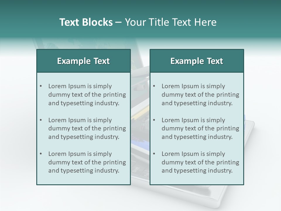 Trailer Haulage Air PowerPoint Template