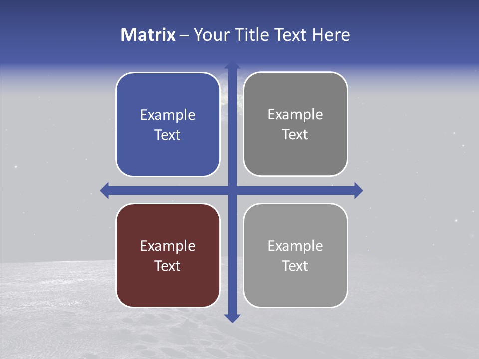 View Distance Universe PowerPoint Template