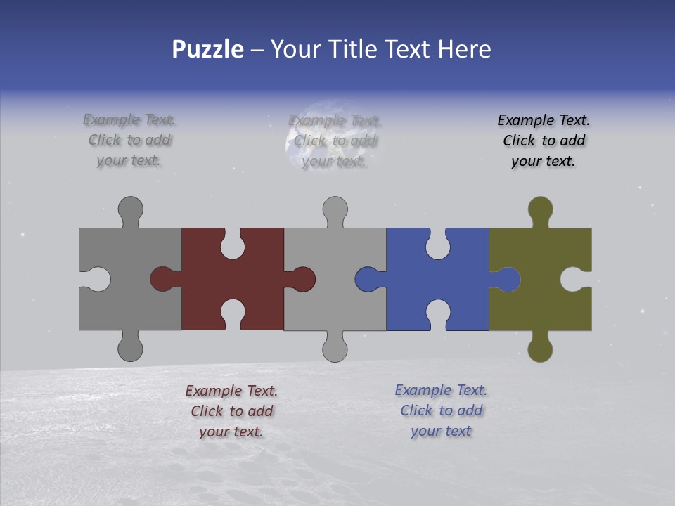 View Distance Universe PowerPoint Template