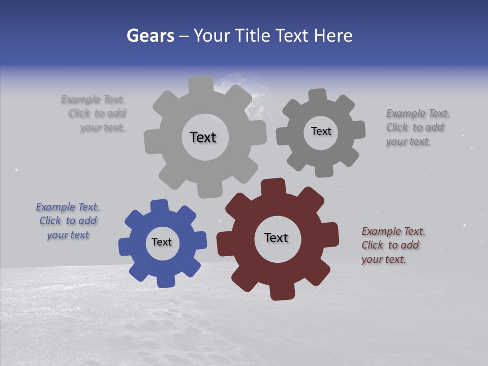 View Distance Universe PowerPoint Template
