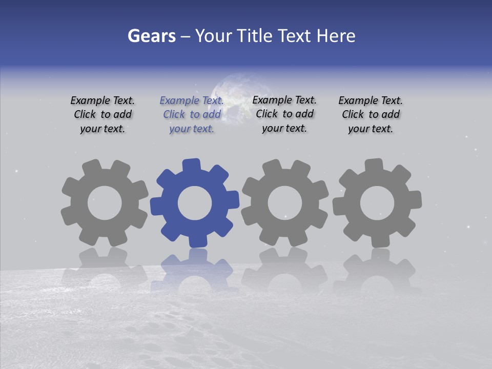 View Distance Universe PowerPoint Template