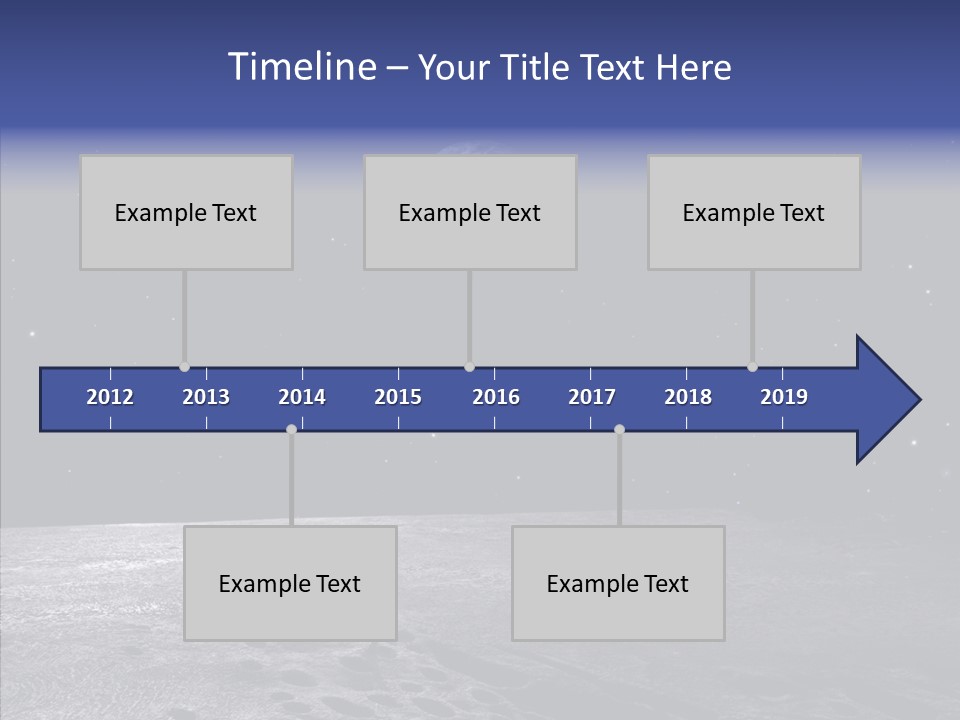 View Distance Universe PowerPoint Template
