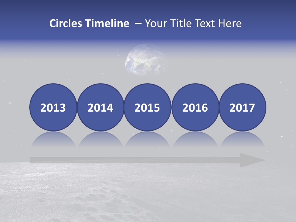 View Distance Universe PowerPoint Template