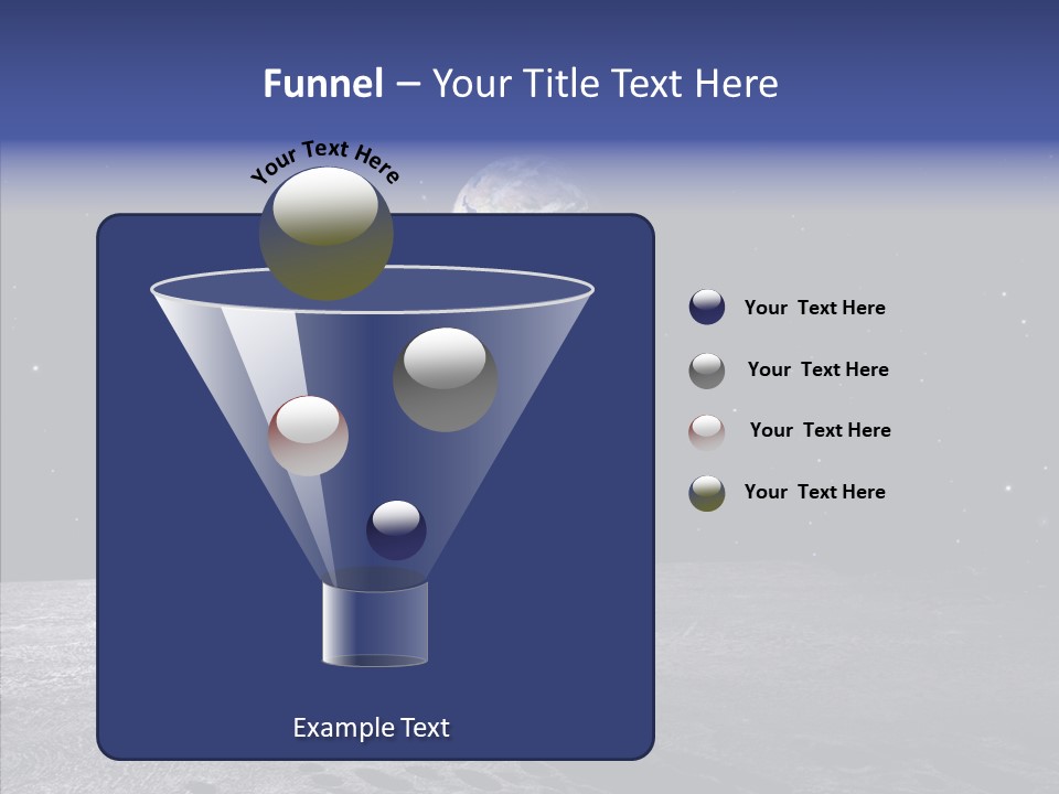 View Distance Universe PowerPoint Template