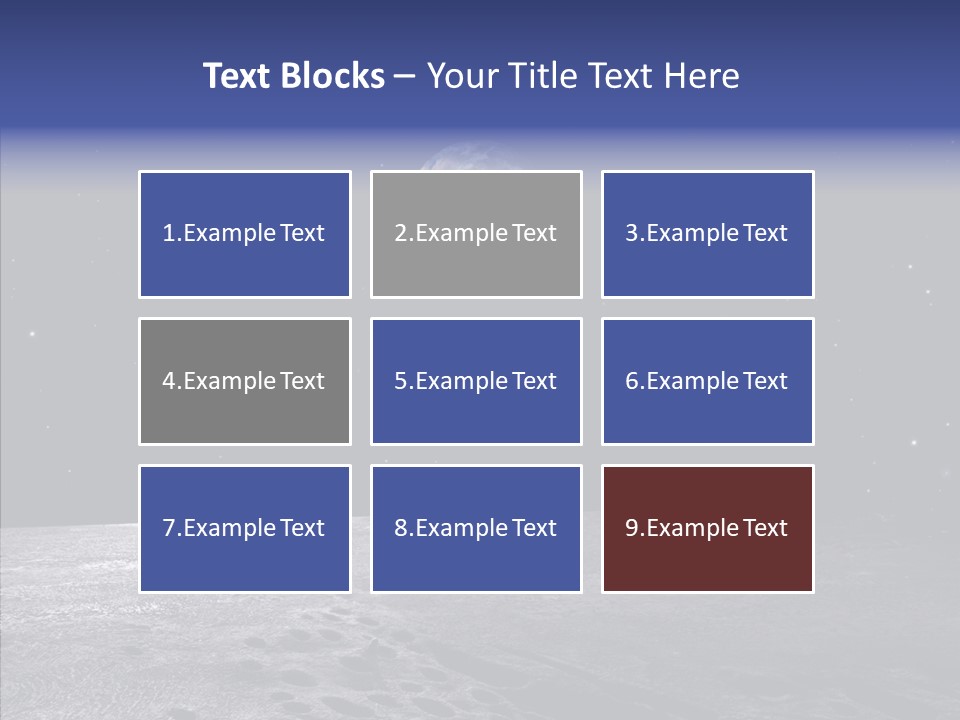 View Distance Universe PowerPoint Template