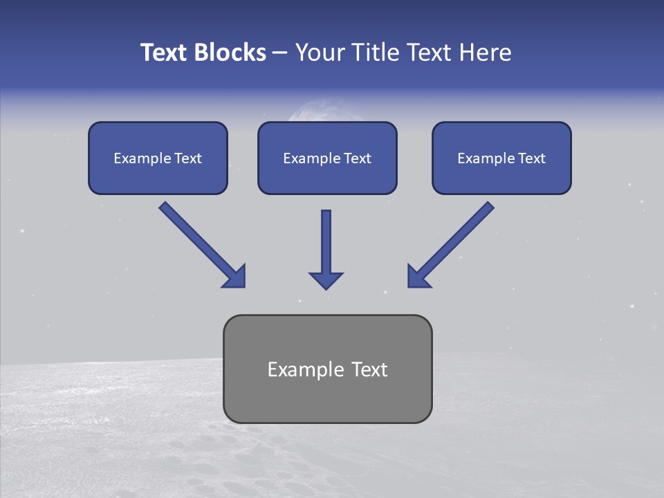 View Distance Universe PowerPoint Template