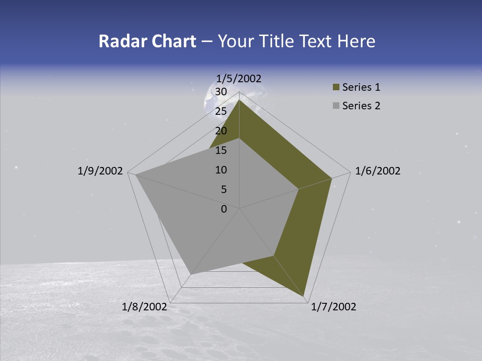 View Distance Universe PowerPoint Template