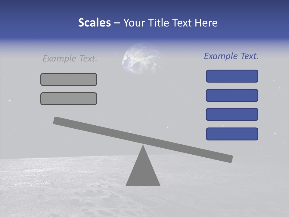 View Distance Universe PowerPoint Template