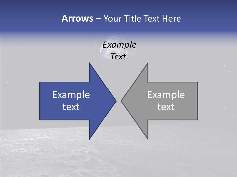 View Distance Universe PowerPoint Template
