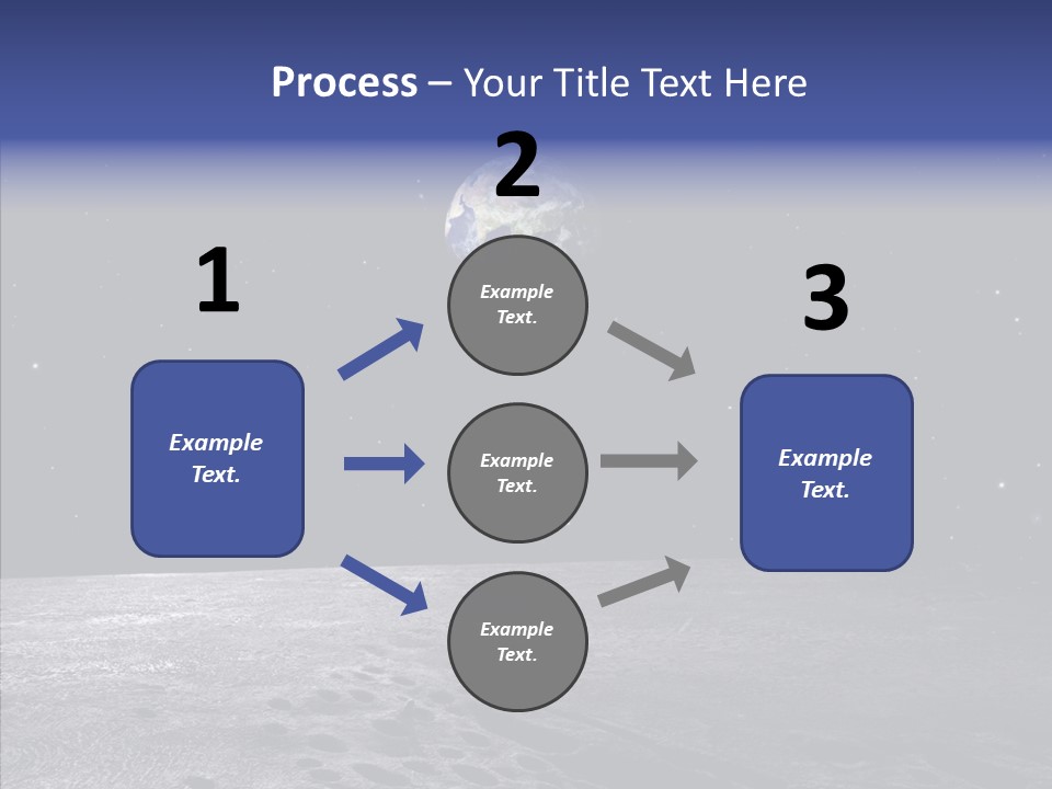 View Distance Universe PowerPoint Template