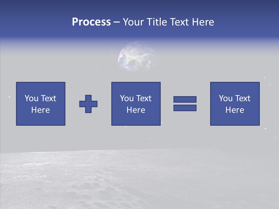 View Distance Universe PowerPoint Template