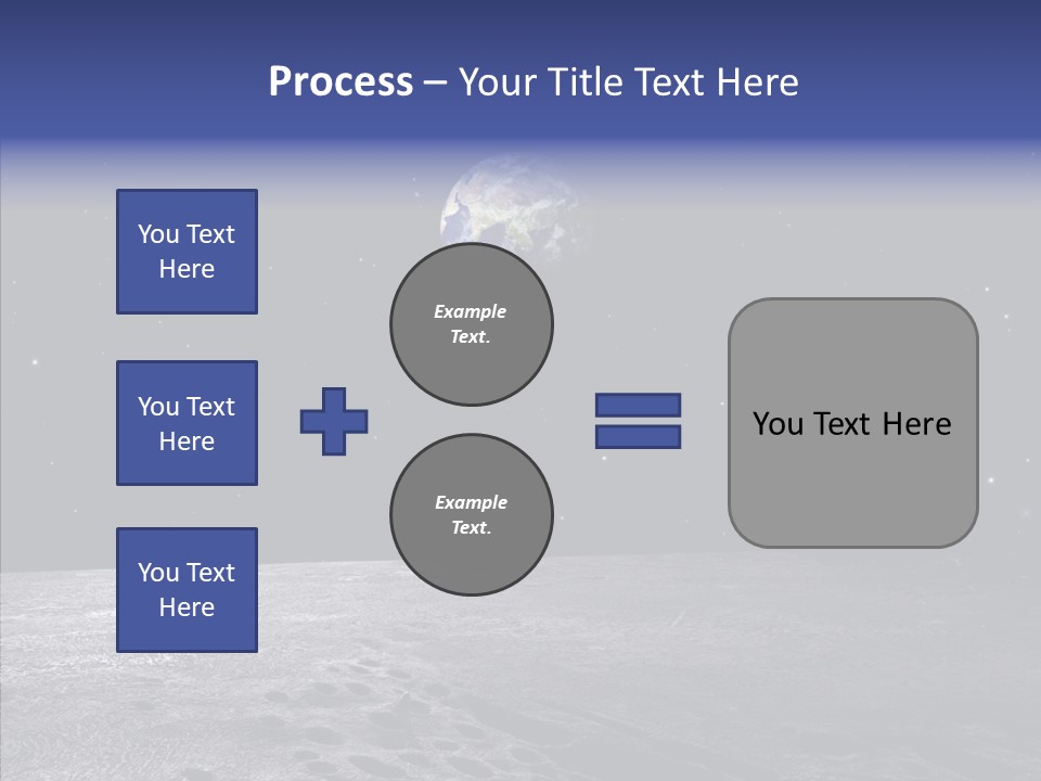 View Distance Universe PowerPoint Template