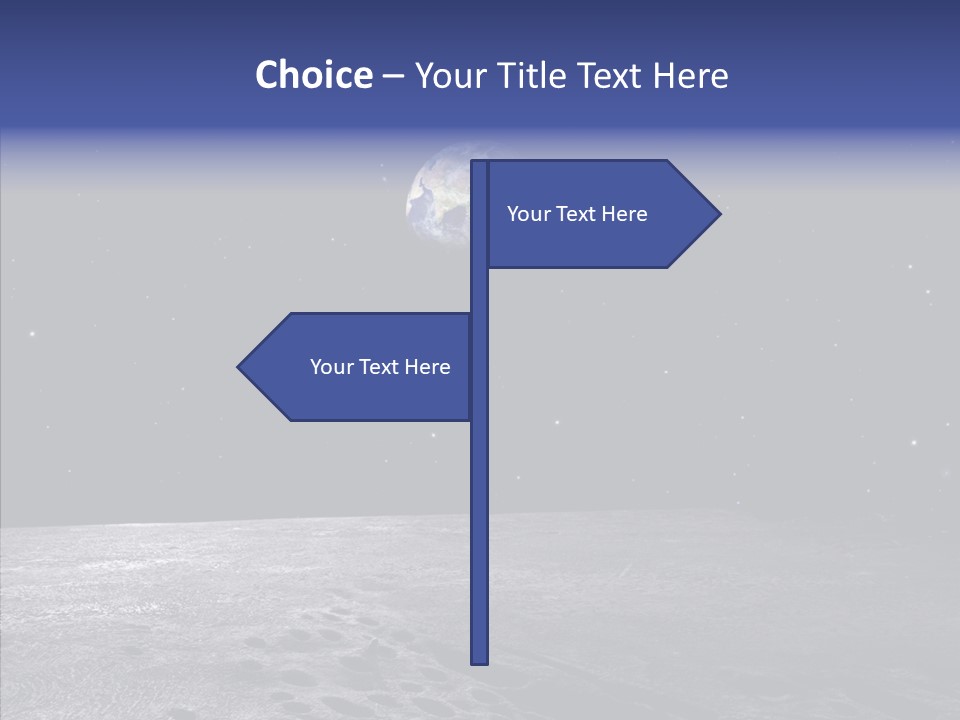 View Distance Universe PowerPoint Template